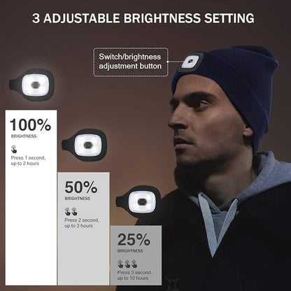 Camper Cap™ - LED Beanie Hat