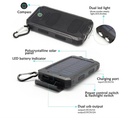 Power Pack™ - Portable Solar Power Bank